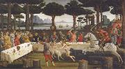 Sandro Botticelli Novella di Nastagio degli Onesti Germany oil painting artist